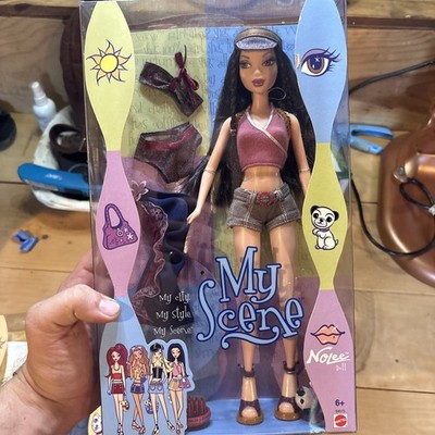 Vtg Barbie Doll My Scene Nolee Puppy Dog Set Sealed Mattel 2002  DOG IS LOOSE