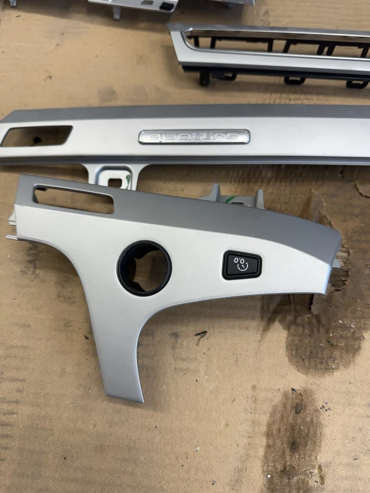Audi Q7 2017-2020 silver interior inserts complete set - Image 2 of 4