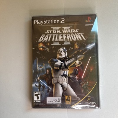 Star Wars: Battlefront II (PlayStation 2, 2005) Black Label New Sealed