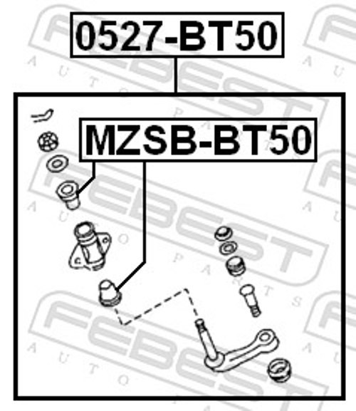 IDLER ARM 0527-BT50 FOR MAZDA B-SERIE/BRAVO/Platform/Chassis/SUV/Pickup BT-50 - Image 10