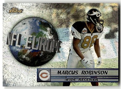 2000 Finest Marcus Robinson NFL Europe #E5