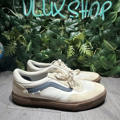 Vans Gilbert Crockett Pro Men's Size 11.5 Ultracush White Gum Suede Sneakers