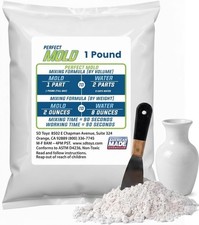 Perfect Mold Alginate Molding Material, NonToxic Mold Making Powder for Life ...