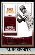 2015 Panini Contenders #32 Dave Winfield Minnesota Golden Gophers (1C1)