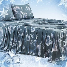 Cooling Bed Sheets for Hot Sleepers, Arc-Chill Q-Max 0.5, Breathable Summer T...