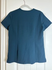FIGS Catarina One Pocket Scrub Top Caribbean Blue Women s Size XS Short Sleeve