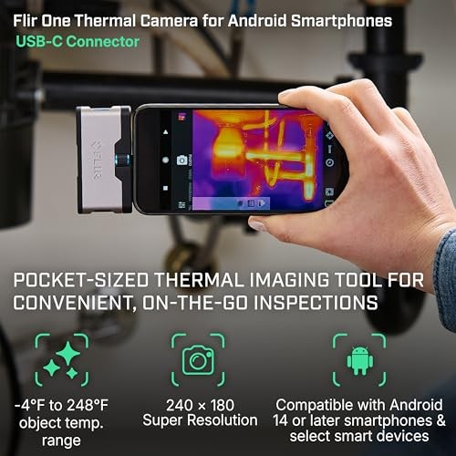FLIR ONE Gen 3 Thermal Imaging Camera for Android 435-0005-03 (USB
