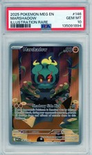 2025 POKEMON MEGA EVOLUTION ENGLISH #146 MARSHADOW GEM MT PSA 10 IR on eBay