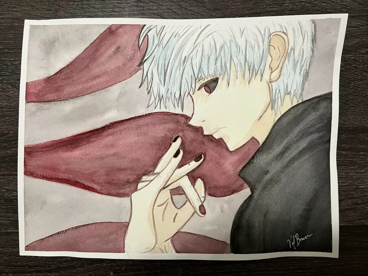 Tokyo Ghoul Ken Kaneki Paint By Numbers - Numeral Paint Kit