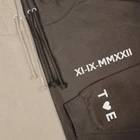Embroidered Roman Numeral Hoodie Personalised Anniversary Couples Gift TI