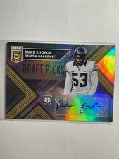 K307,389 - 2018 Elite Draft Picks Draft Picks Autographs #240 Duke Ejiofor Auto