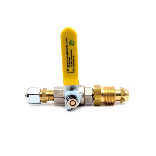 3M Recarga GB Propano Botella Con Pol 5/8“ Adaptador & Ángulo Mini Llenado + - Imagen 7 de 10