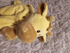 Toys R Us Geoffrey Giraffe Baby Plush 8" Lovey Floppy Dangling Feet 2012 Stuffed