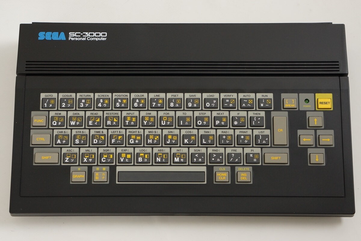 SEGA SC3000 黒　美品 SEGA SC-3000 Personal Computer Console Sytem Boxed GOOD Tested