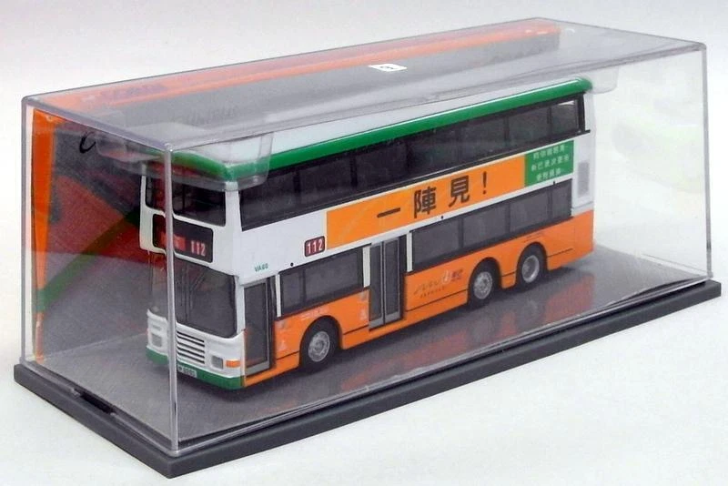 Corgi 1/76 Scale Model Bus 43213 - Volvo Olympian Double Deck - Hong Kong #112 - Image 2 of 2