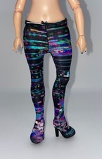 Rainbow High Shadow Reina Glitch Crowne Doll Outfit Pantaboots Leggings Shoes