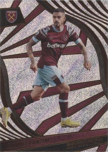 2021-22 Panini Premier League Soccer Signatures Manuel Lanzini
