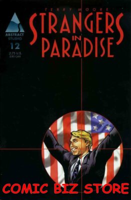 STRANGERS IN PARADISE #12 (1998) 1ST PRINTING BAGGED & BOARDED ABSTRACT COMICS