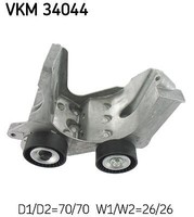 SKF VKM 34044 Spannrolle, Keilrippenriemen FüR Ford