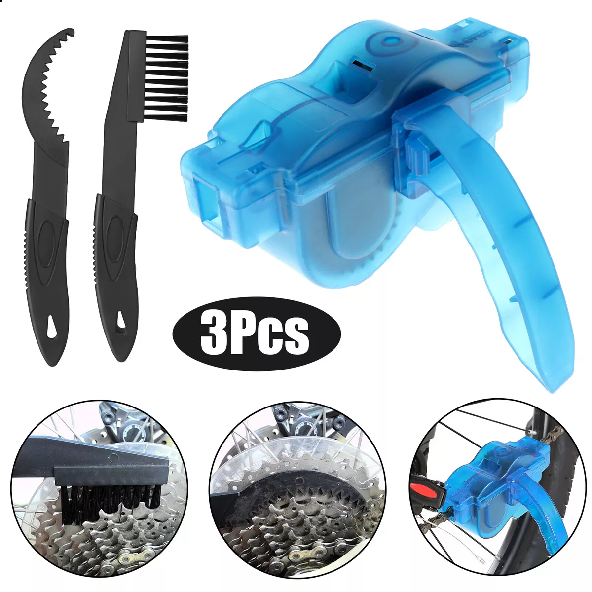 Bike Wash Tool Set Bicycle Cleaning Kit MTB Chain Cleaner Scrubber