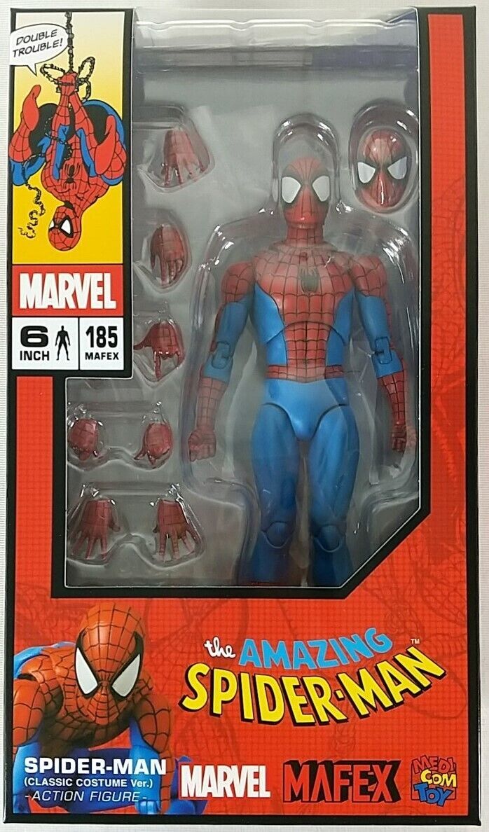 MAFEX No.185 SPIDER-MAN CLASSIC COSTUME Ver. Action Figure MAFEX No.185 SPIDER-MAN CLASSIC COSTUME Ver. Action Figure