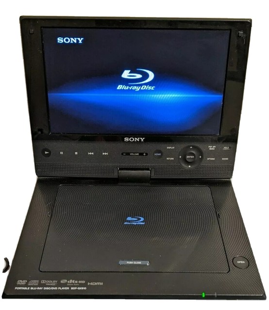 Sony BDPSX910 Portable DVD Player with Screen (9") for sale online eBay