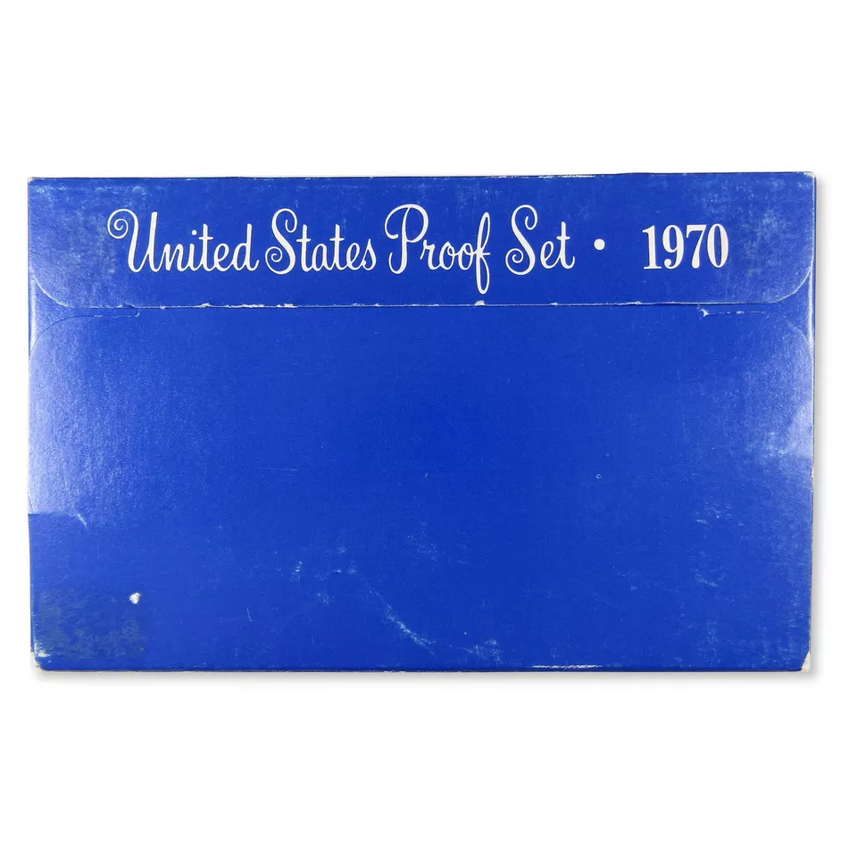 1970 Proof Set with Small Date Cent U.S Mint Government Packaging OGP - Image 4 of 4