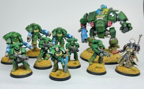 Warhammer 40k PATRULLA DE COMBATE: TEMPLARIOS NEGROS Pro Painted Commission - Imagen 5 de 5