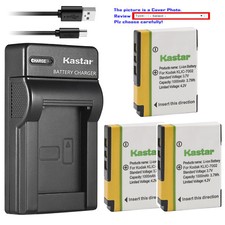 Kastar Battery Slim Charger for Kodak KLIC-7002 K7002 Kodak EasyShare V530 Zoom
