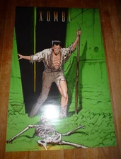 MILESTONE'S XOMBI POSTER DC COMICS 1994 MOEBIUS VINTAGE RARE NOS!!!