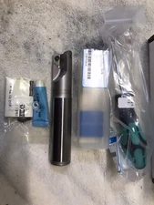 NEW! KORLOY 1" INDEXABLE ENDMILL w/ 1" SHANK - #PAXSA5100HR-A  - 20 New Inserts