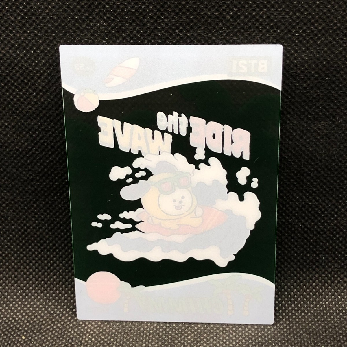 Chimmy BT21 BTS plastic card No.53 Very Rare Bandai Japanese