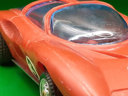 POLICAR POLISTIL A77 FERRARI P5 PROTOTIPO ROSSO SLOT CAR PISTA ELETTRICA 1/32 - Foto 9 di 17