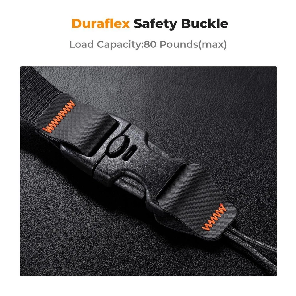 K&F Concept Camera Shoulder Strap Adjustable 100-145cm width-45mm Black - Image 3 of 4