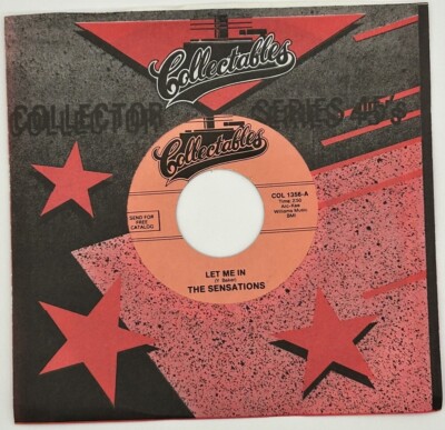 Sensations-Let Me In/Oh Yes I'll Be True      New & Unplayed 45 MINT (M)
