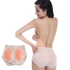 Silicone Pad Enhancer Fake Ass Panty Hip Butt Lifter Underwear Invisible Bottom