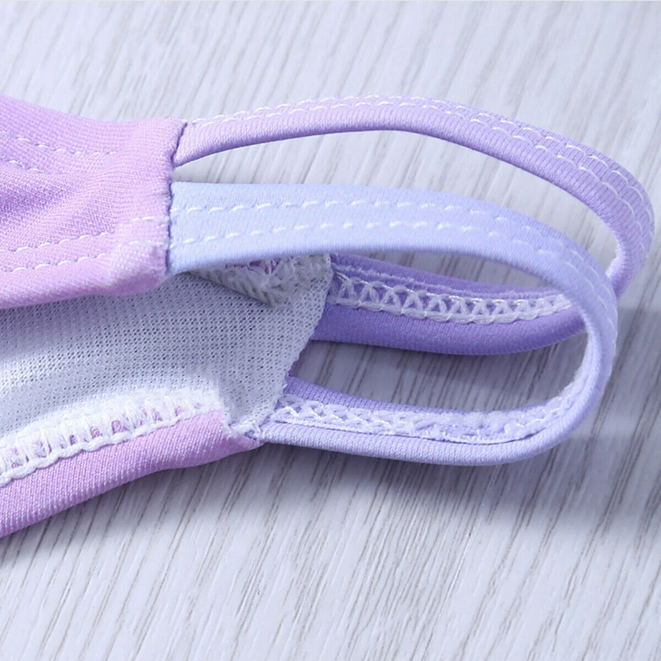 Bikini Set Meerjungfrau Muschel BH Bademode gepolstert Push up Badeanzug Strand - Bild 3 von 4