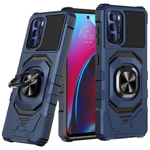 for Motorola Moto G Stylus 4G/LTE 2022 Case Robotic Ring Stand Cover+Prytool - Picture 10 of 12