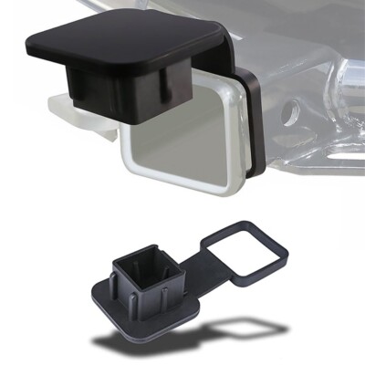 Fit Buick 2'' Hitch Cover Rubber Tow Trailer Receiver Tube Plug Cap 4-Way Insert