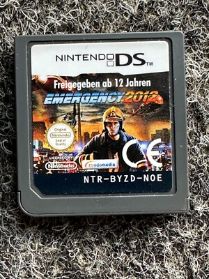 Nintendo DS NDS Emergency 2012 nur Modul EUR