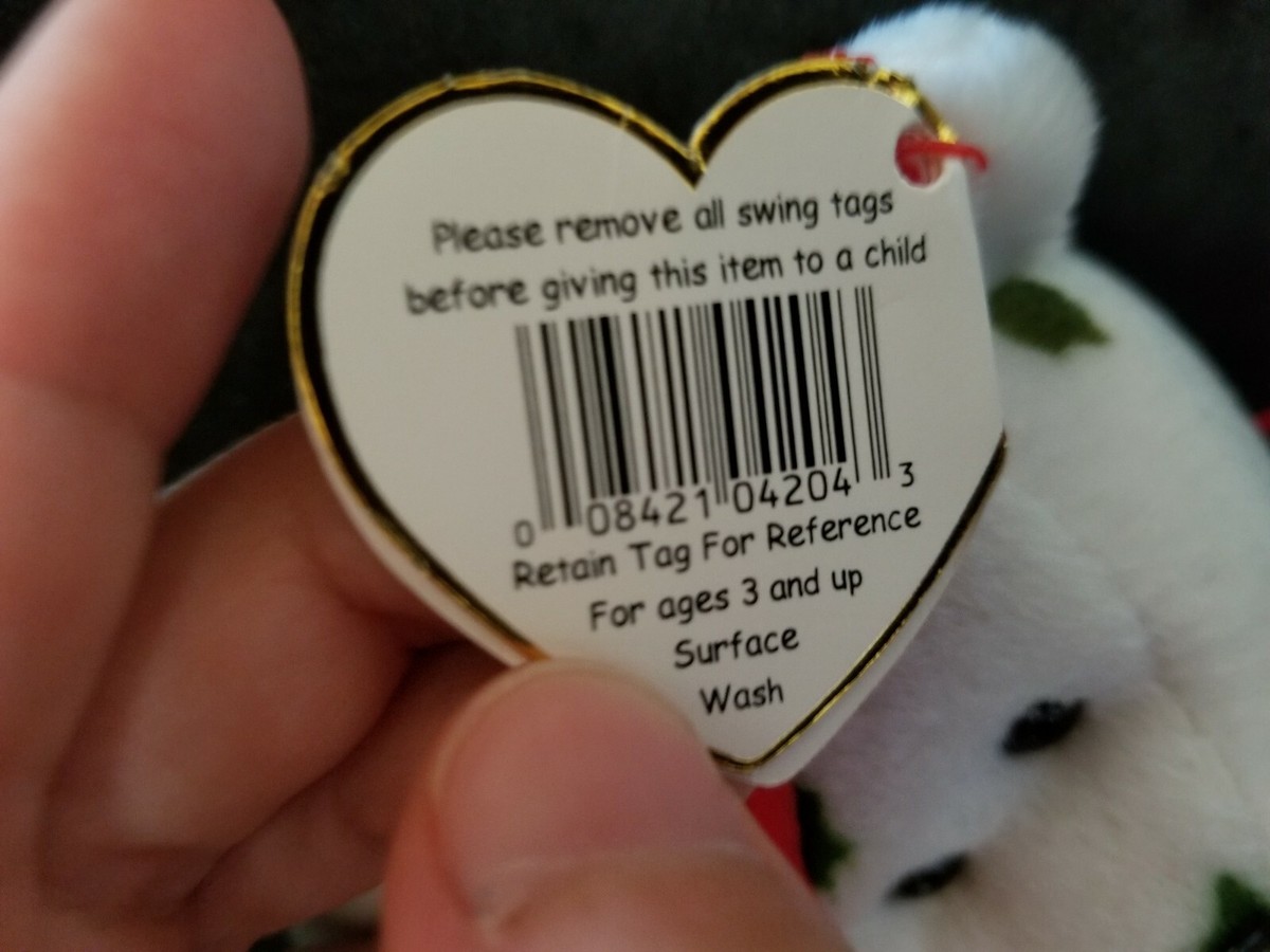 TY BEANIE BABY 1998 HOLIDAY TEDDY CHRISTMAS JINGLE BELL BEAR TY BEANIE BABY 1998 HOLIDAY TEDDY CHRISTMAS JINGLE BELL BEAR