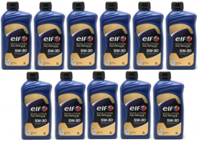 Elf Evolution FULL-TECH LLX 5W-30 Motoröl 11x 1l = 11 Liter