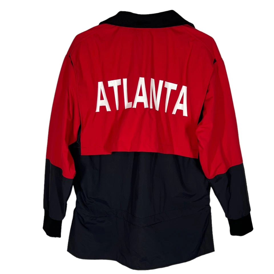 Chaqueta cortavientos Atlanta Row para hombre M DE COLECCIÓN Crew Boat hecha en EE. UU. ARC TEAM NUEVA Foto 2 de 4