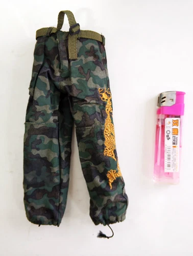 1/6 Pantalones Disfraz Hot Toys Iron Man 3 El Mandarín HT MMS211 Figura Coleccionable