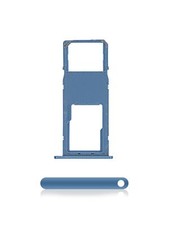 Replacement Single Sim Card Tray Compatible For Samsung A11 A115 / 2020 - Blue