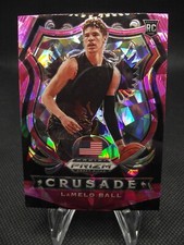 2020-21 Panini Prizm Draft Picks Prizms Pink Ice #83 LaMelo Ball CR