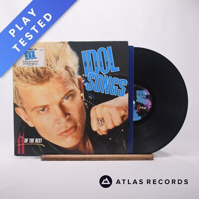 Billy Idol Idol Songs - 11 Of The Best LP Vinyl Record BILTV 1 - VG+/VG+