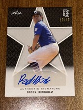 RADEK BIRKHOLZ 2020 Leaf Perfect Game AUTOGRAPH #16/50 Notre Dame Fighting Irish