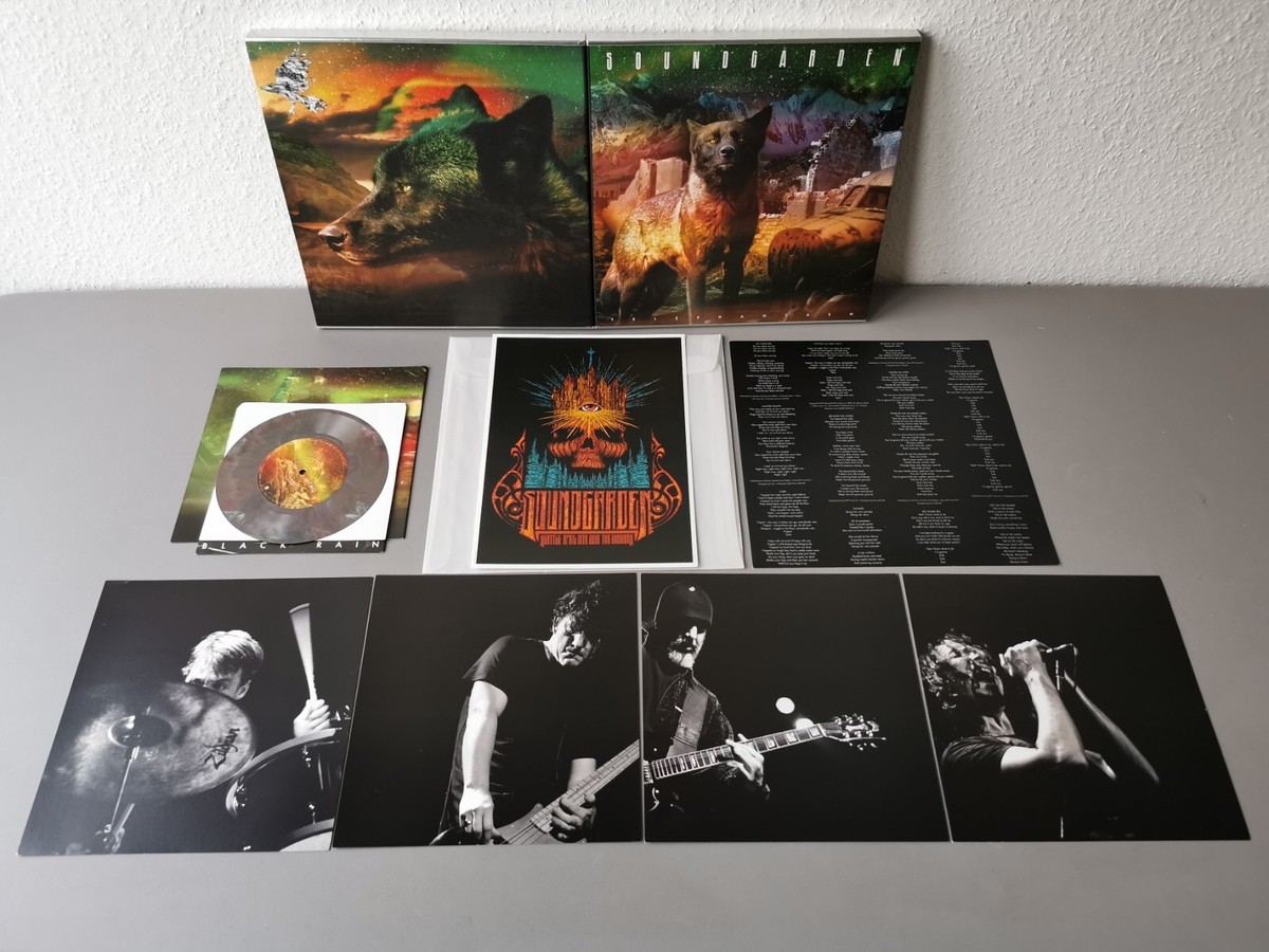 SOUNDGARDEN limited marbled coloured 3LP + 7