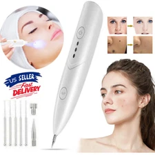 Laser Freckle Dark Spot Remover Electric Pen Skin Mole Face Wart Tag Kit Machine